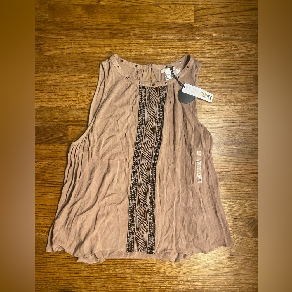 BOHO flowy tank TOP from the BUCKLE sz large